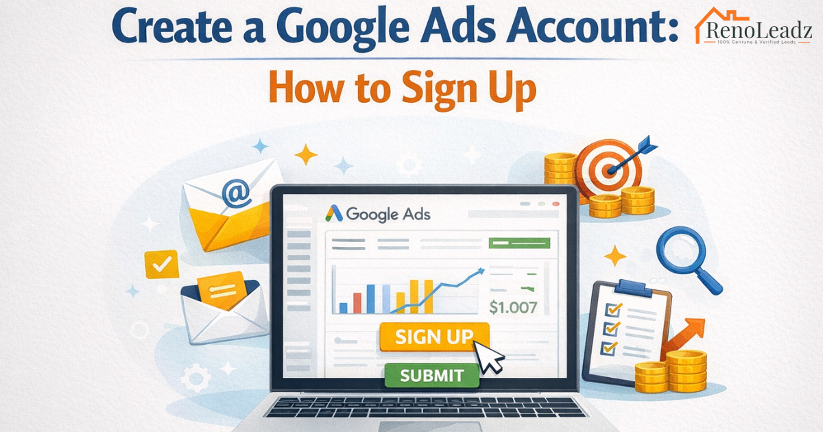 Create a Google Ads account: How to sign up