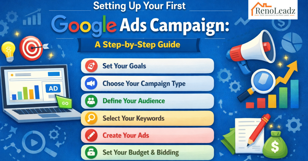 Setting Up Your First Google Ads Campaign: A Step-by-Step Guide