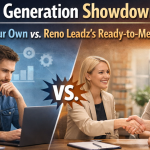 Lead Generation Showdown: Generating Your Own vs. Reno Leadz's Ready-to-Meet Clients