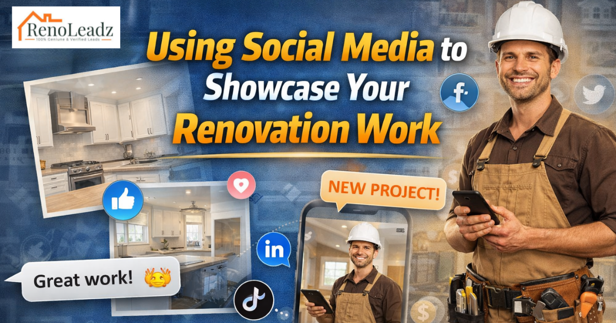 Using Social Media to Showcase Your Renovation Work