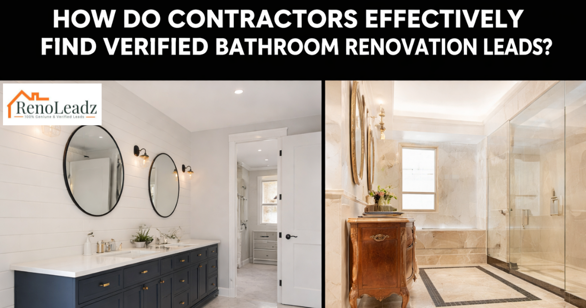 Verified Bathroom Renovation Leads