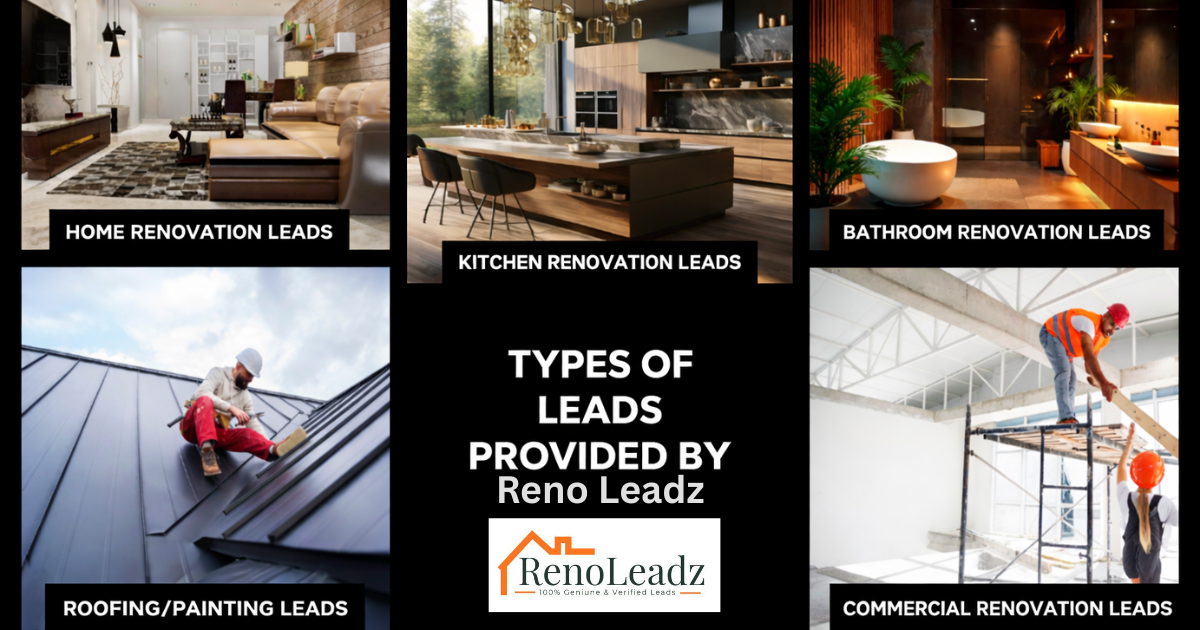 Types of renovation leads 