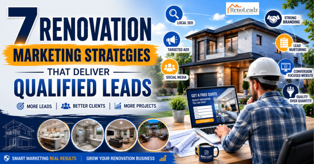 7 Renovation Marketing Strategies That Deliver Qualified Leads