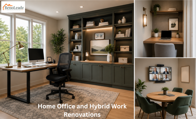 Home Office and Hybrid Work Renovations