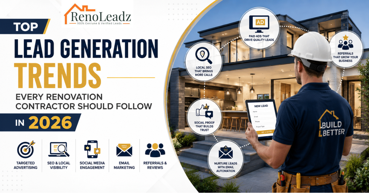 Top Lead Generation Trends Every Renovation Contractor Should Follow in 2026