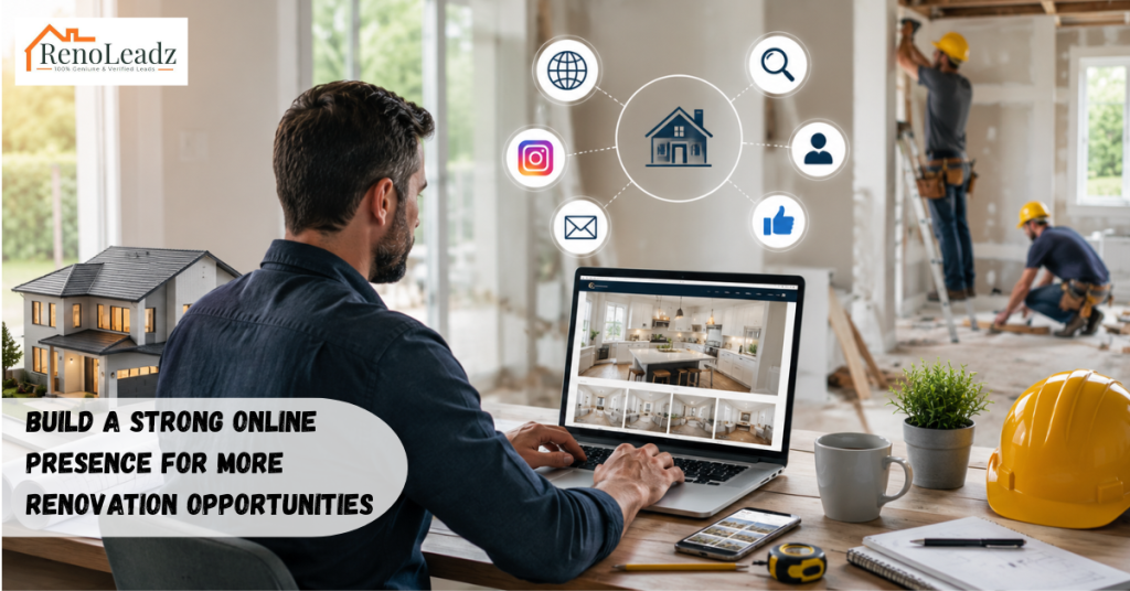 Build a Strong Online Presence for More Renovation Opportunities