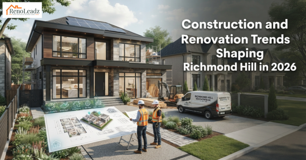 Construction and Renovation Trends Shaping Richmond Hill in 2026