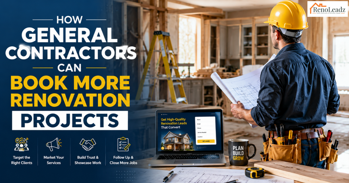 How General Contractors Can Book More Renovation Projects