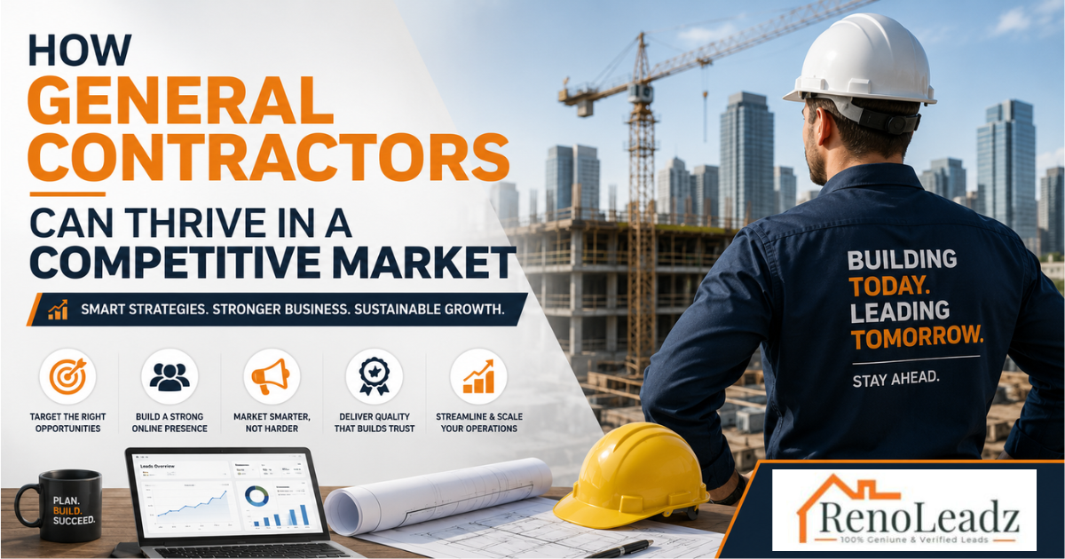 How General Contractors Can Thrive in a Competitive Market