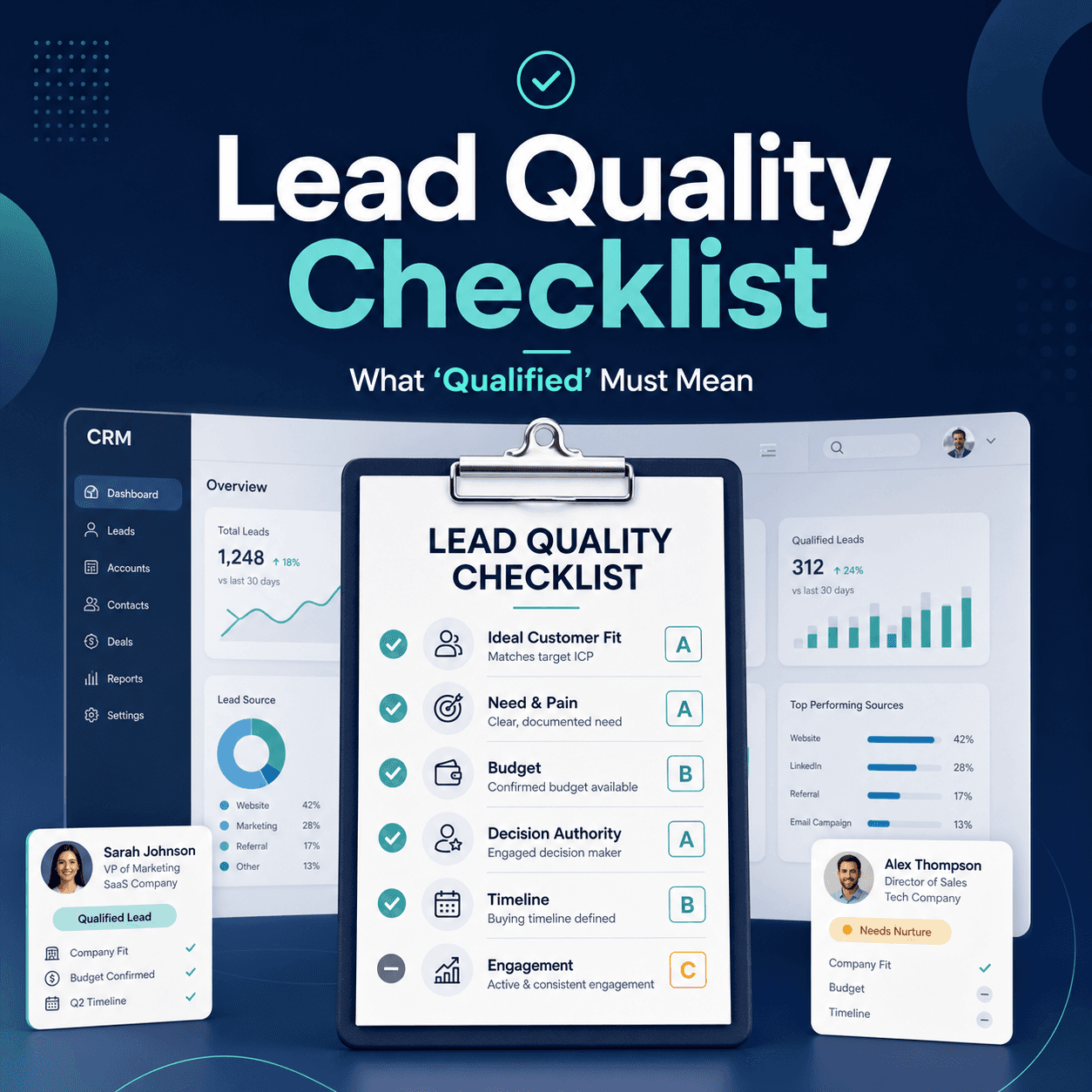 Lead Quality Checklist: What ‘Qualified’ Must Mean