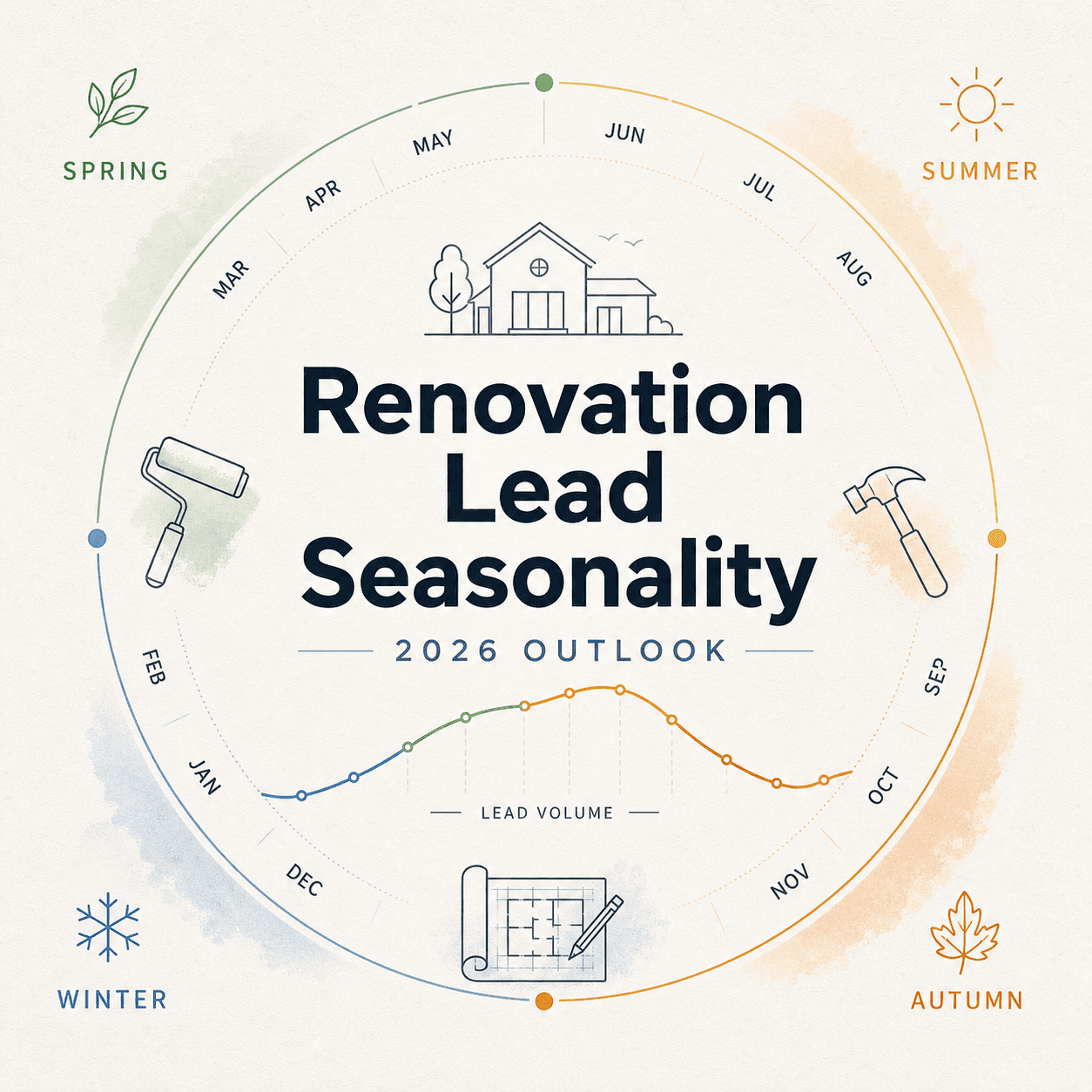 Seasonality in Renovation Leads: What to Expect in 2026
