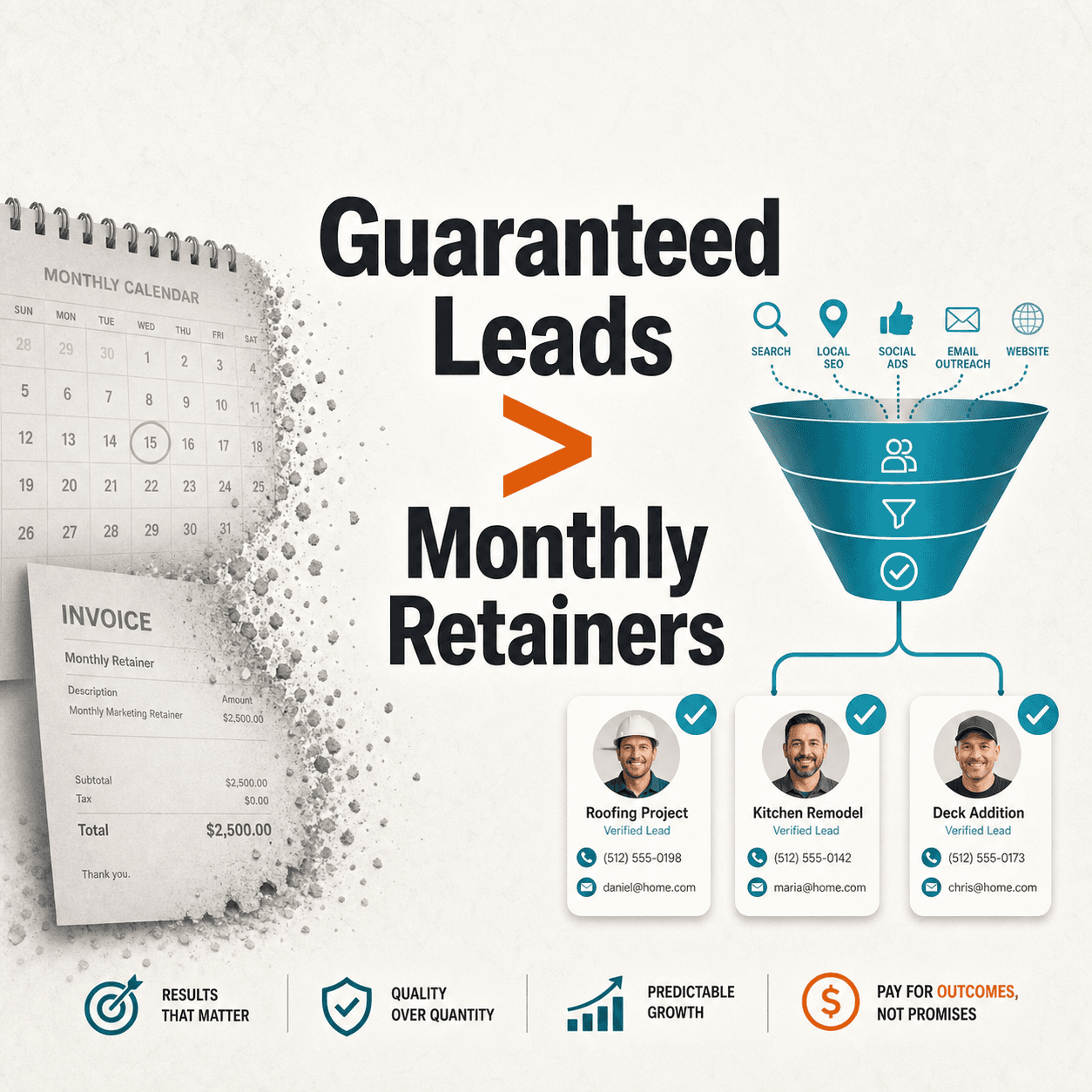 The Death of the Monthly Retainer: Why Smart Contractors Only Pay for Guaranteed Leads