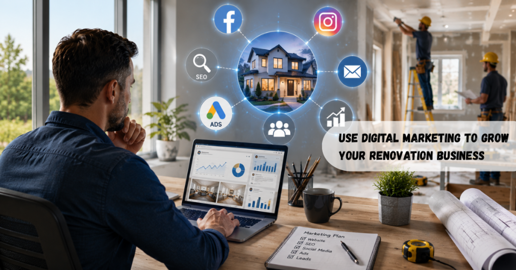 Use Digital Marketing to Grow Your Renovation Business