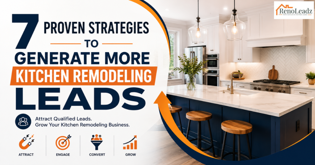 7 Proven Strategies to Generate More Kitchen Remodeling Leads