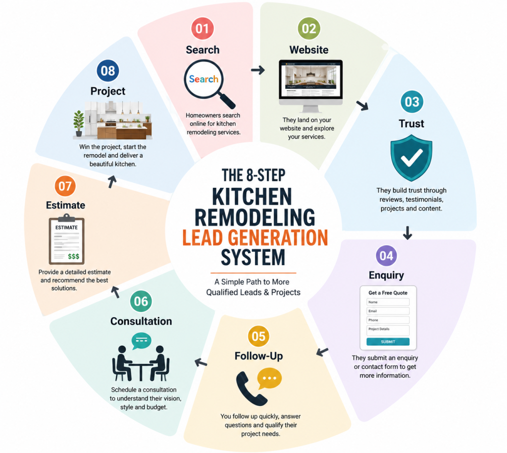 How to Build a Kitchen Remodeling Lead Generation System