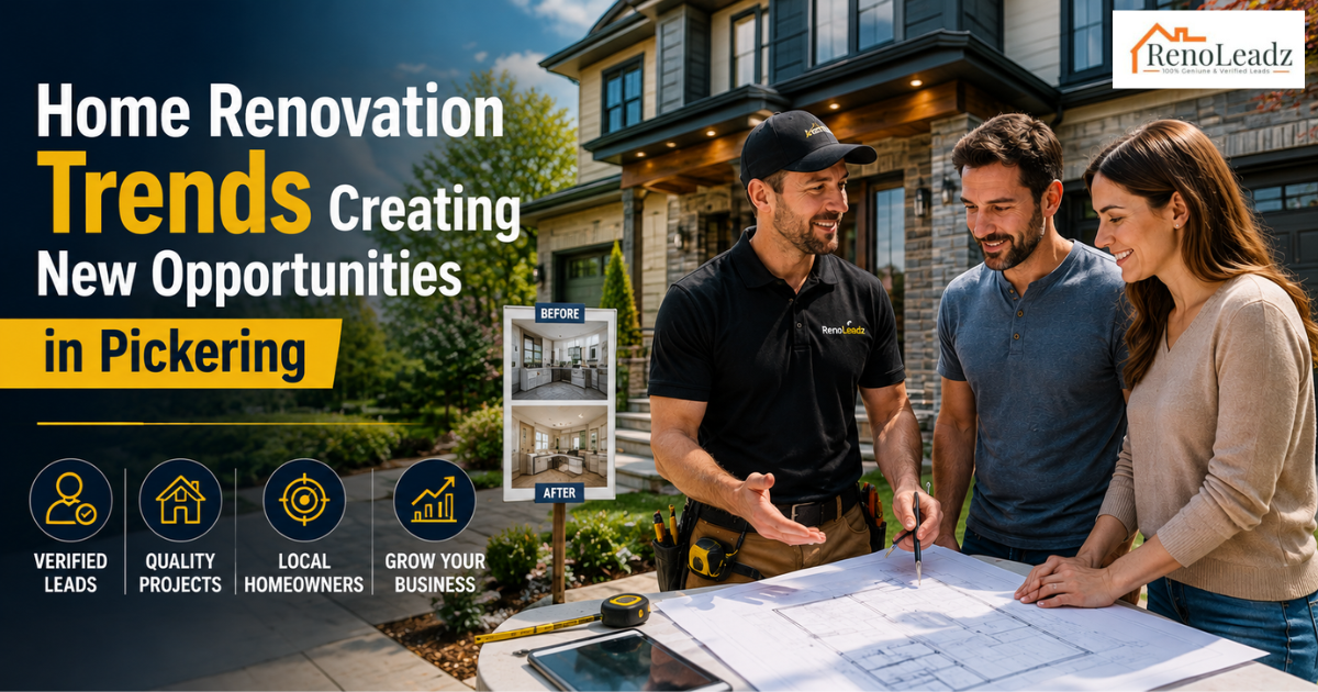 Home Renovation Trends Creating New Opportunities in Pickering