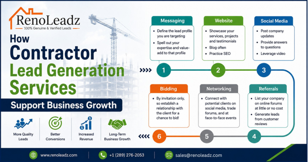 How Contractor Lead Generation Services Support Business Growth