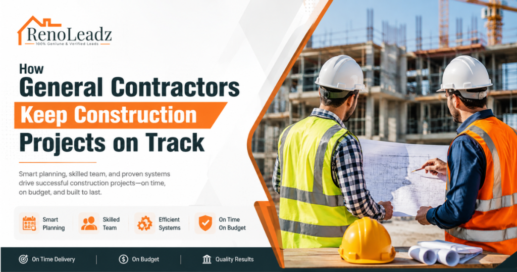 How General Contractors Keep Construction Projects on Track