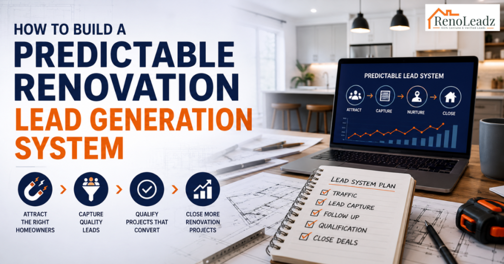 How to Build a Predictable Renovation Lead Generation System