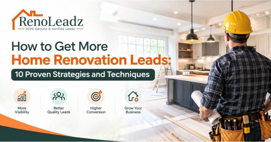 How to Get More Home Renovation Leads_ 10 Proven Strategies and Techniques