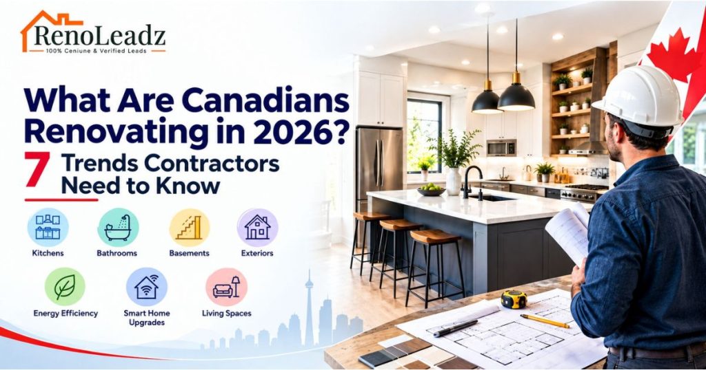 What Are Canadians Renovating in 2026 7 Trends Contractors Need to Know